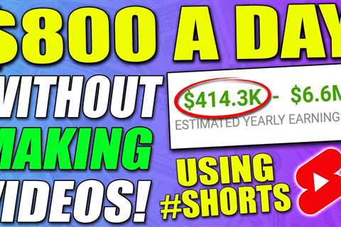 How To Make Money With YouTube Shorts Without Making Videos (For FREE)
