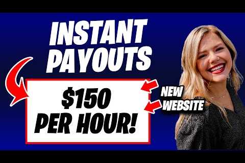 New App Pays You $150 Per Hour! *INSTANT MONEY* (Make Money Online 2022)