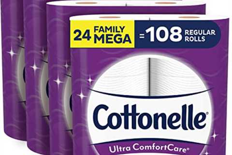 Cottonelle Extremely ComfortCare Rest room Paper (24 Household Mega Rolls) solely $19.95 shipped!