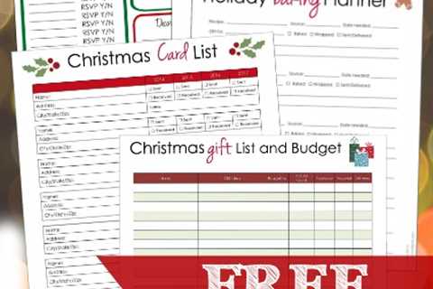 Free Vacation Planning Printables – Reward Record, Price range and Extra!