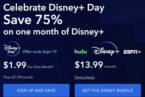 *HOT* Disney+ Deal: One Month for simply $1.99!