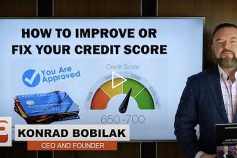 How To Improve Or Fix Your Credit File – By Pasha Mehr & Konrad Bobilak