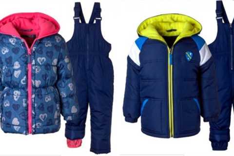 *HOT* Children Puffer Coat and Matching Snow Bib Set simply $15.99 + transport!