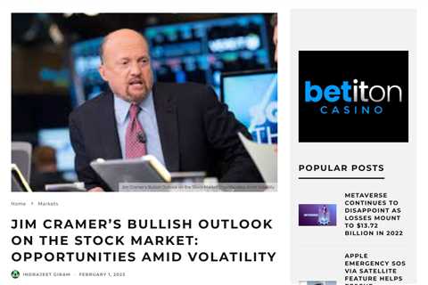 Jim Cramer’s Advice: Take Advantage of Dips in the Bull Market