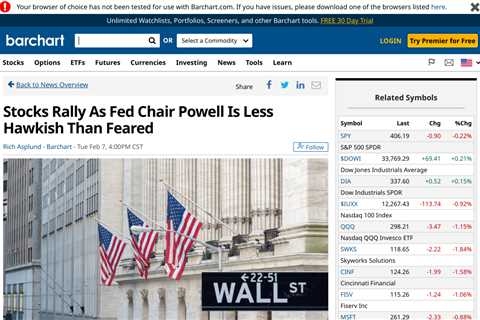 Fed Chair Powell: Labor Market Remains “Extraordinarily Strong”; CVS to Buy Oak Street Health;..