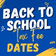 2024 Again To College Tax Free Procuring Dates – Penny Pinchin’ Mother